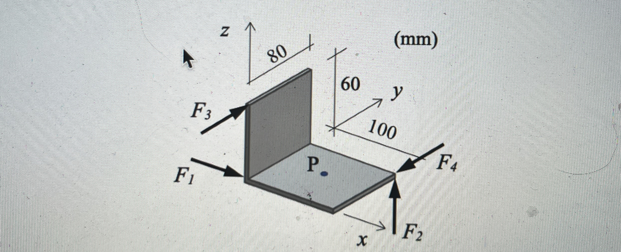 Figure 3 shows a fitting subjected to four