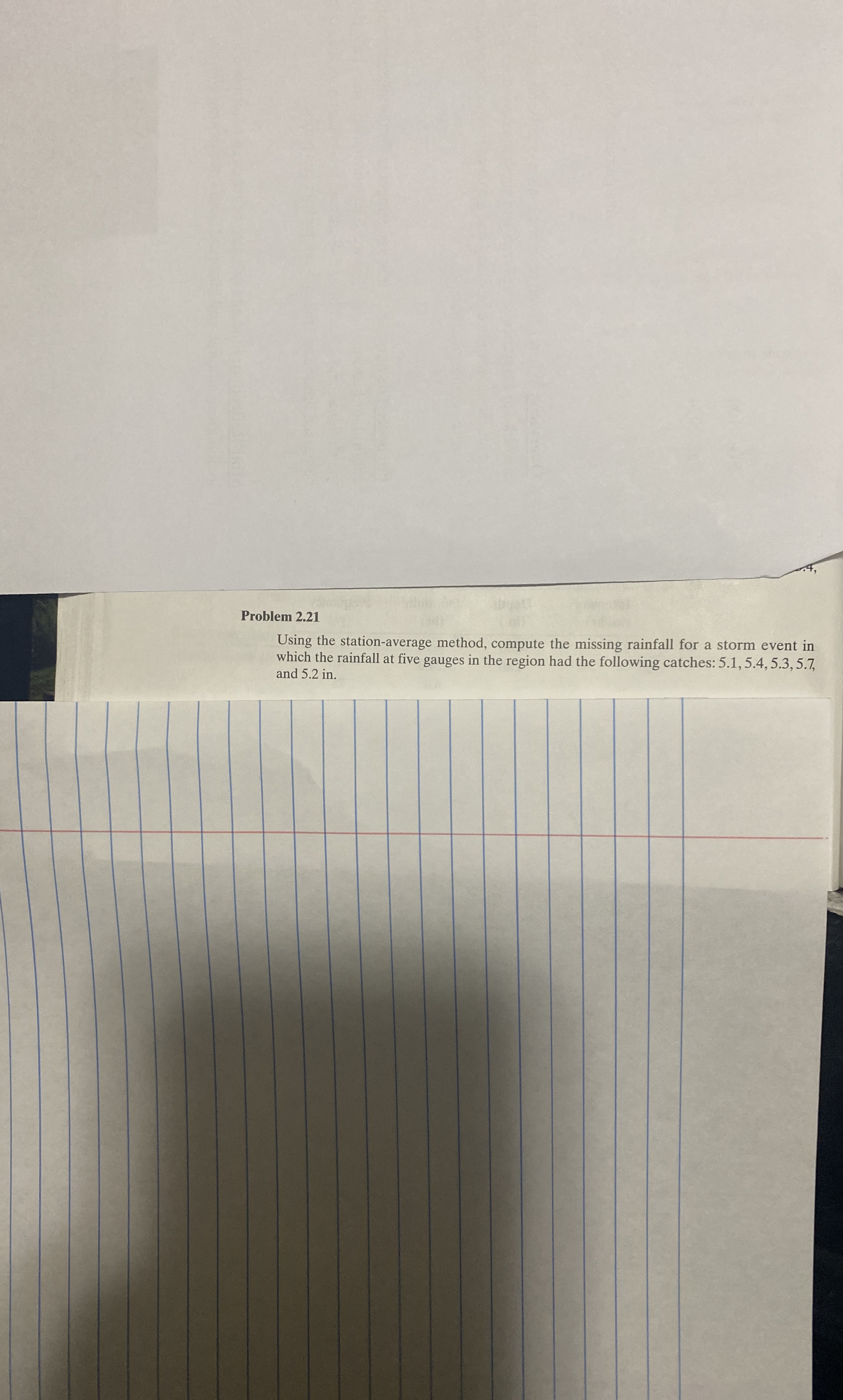 What does this mean Problem 2 . 2 1 Using the