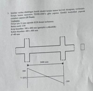 Sekilde verilen dikd rtgen kesitli strekli