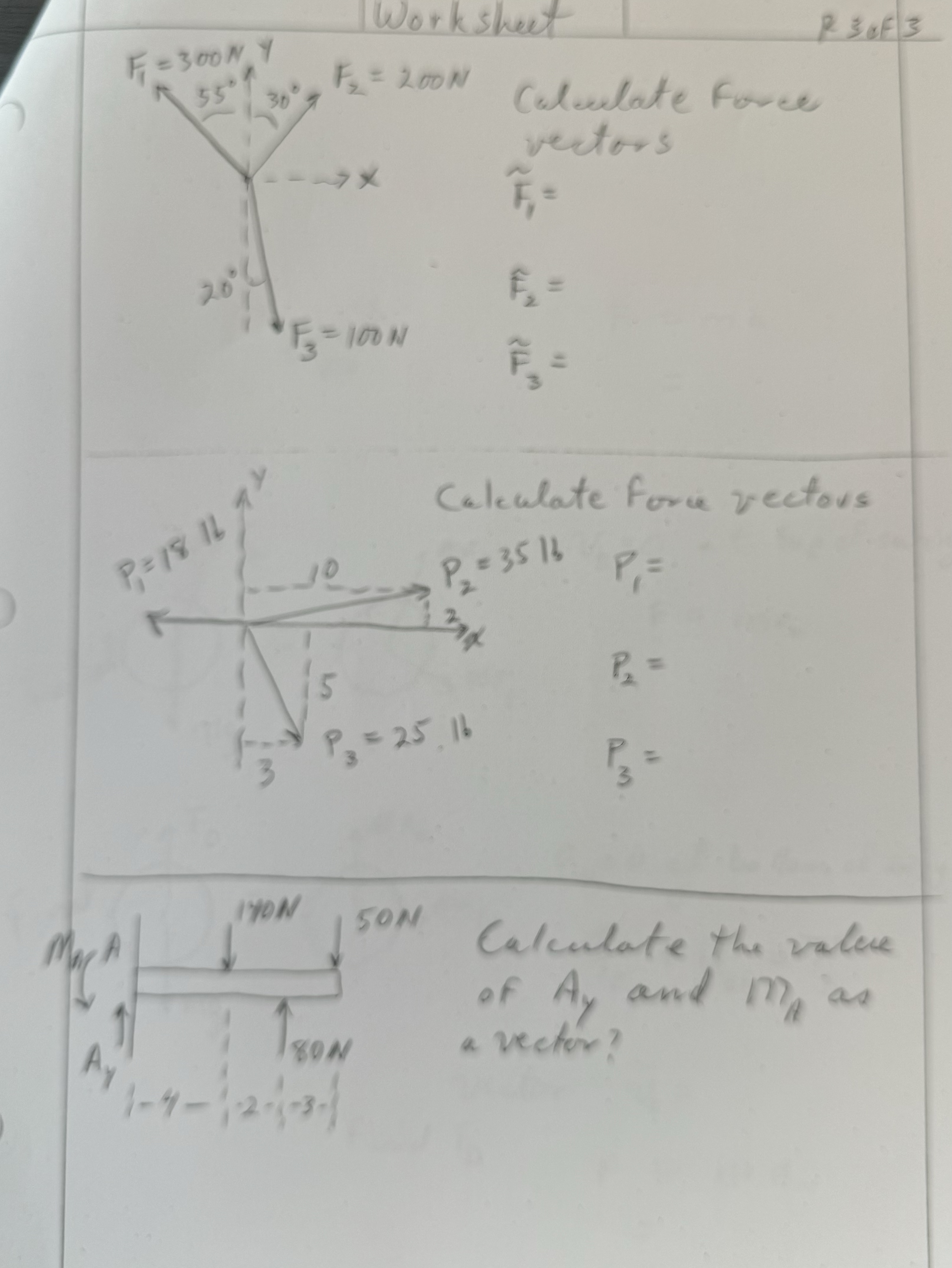 Coluelate force vectors tilde ( F ) 1 = tilde ( F
