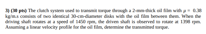 3 ) ( \ ( \ mathbf { 3 0 } \ mathbf { ~ p t s } \