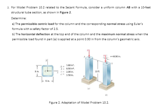 2 . For Model Problem 1 0 . 2 related to the
