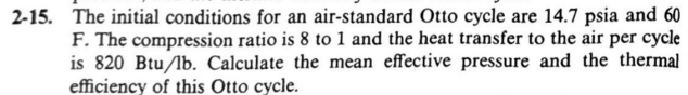 2 - 1 5 . The initial conditions for an air -