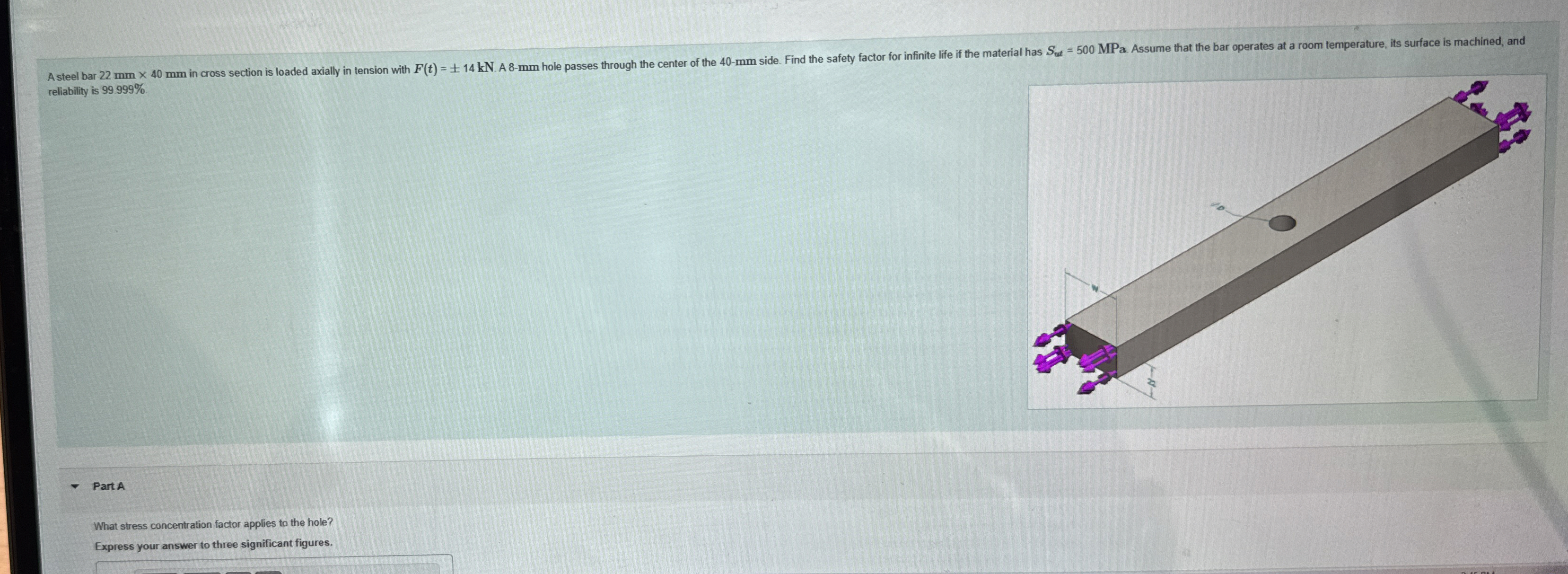 reliability is 9 9 . 9 9 9 % . Part A What stress