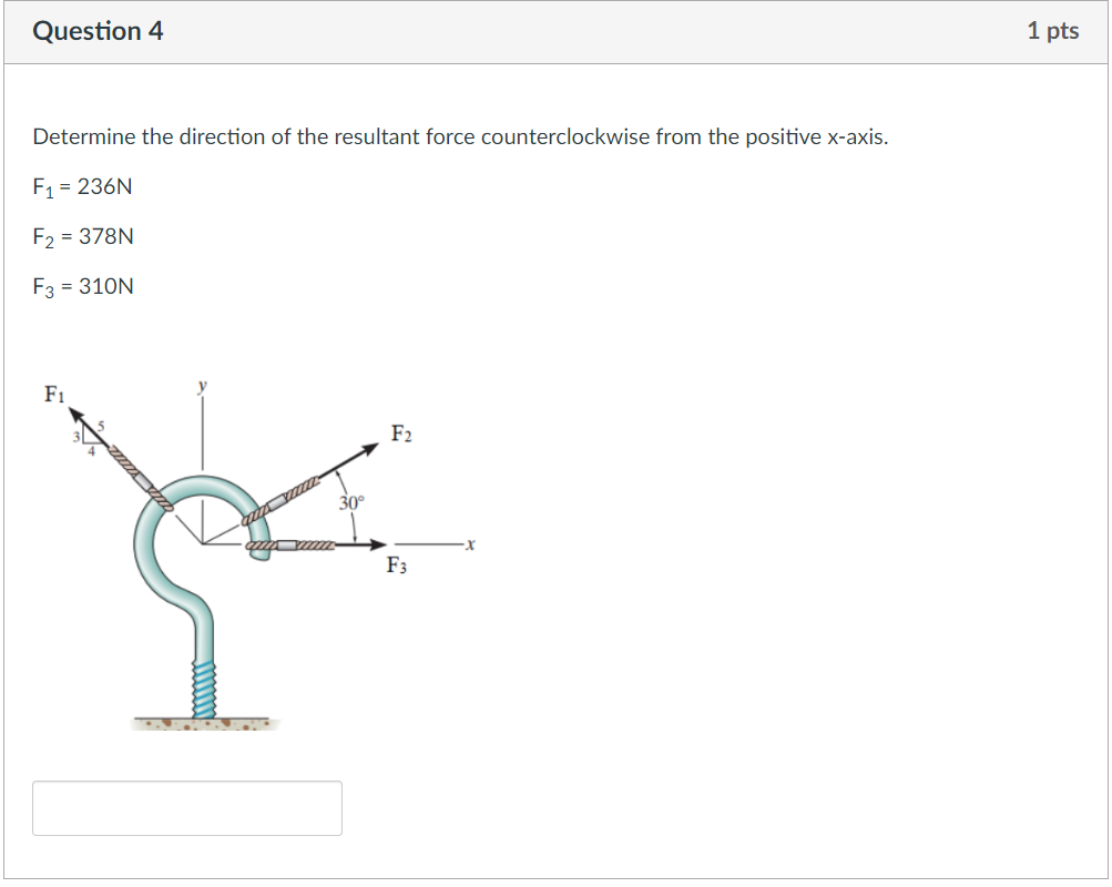 Question 4 Determine the direction of the