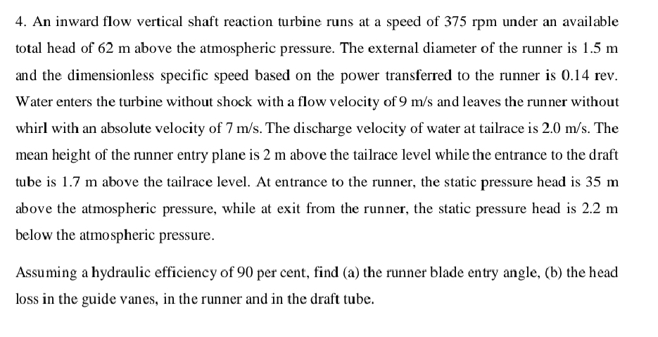 need an expert answer An inward flow vertical