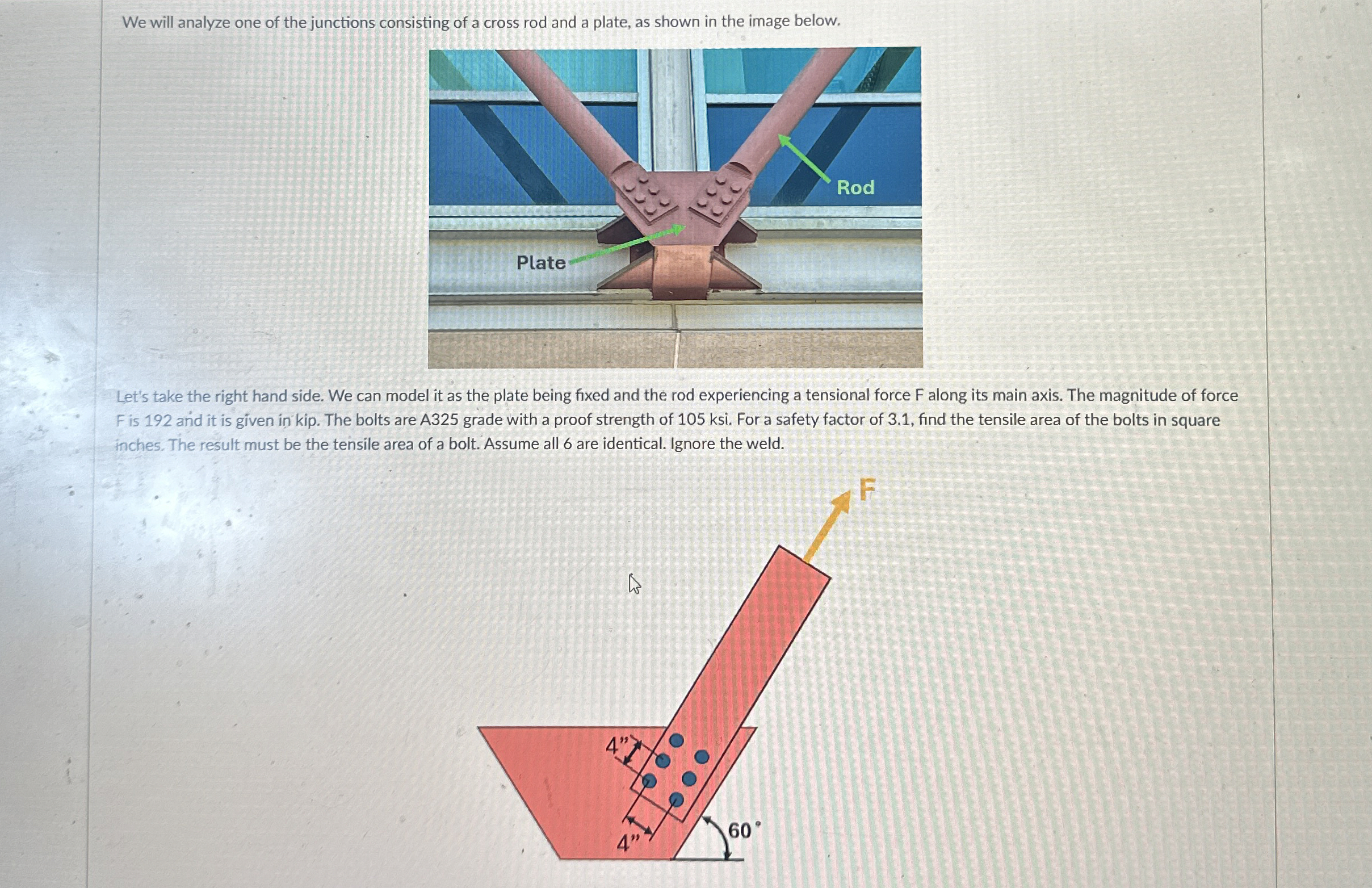 We will analyze one of the junctions consisting