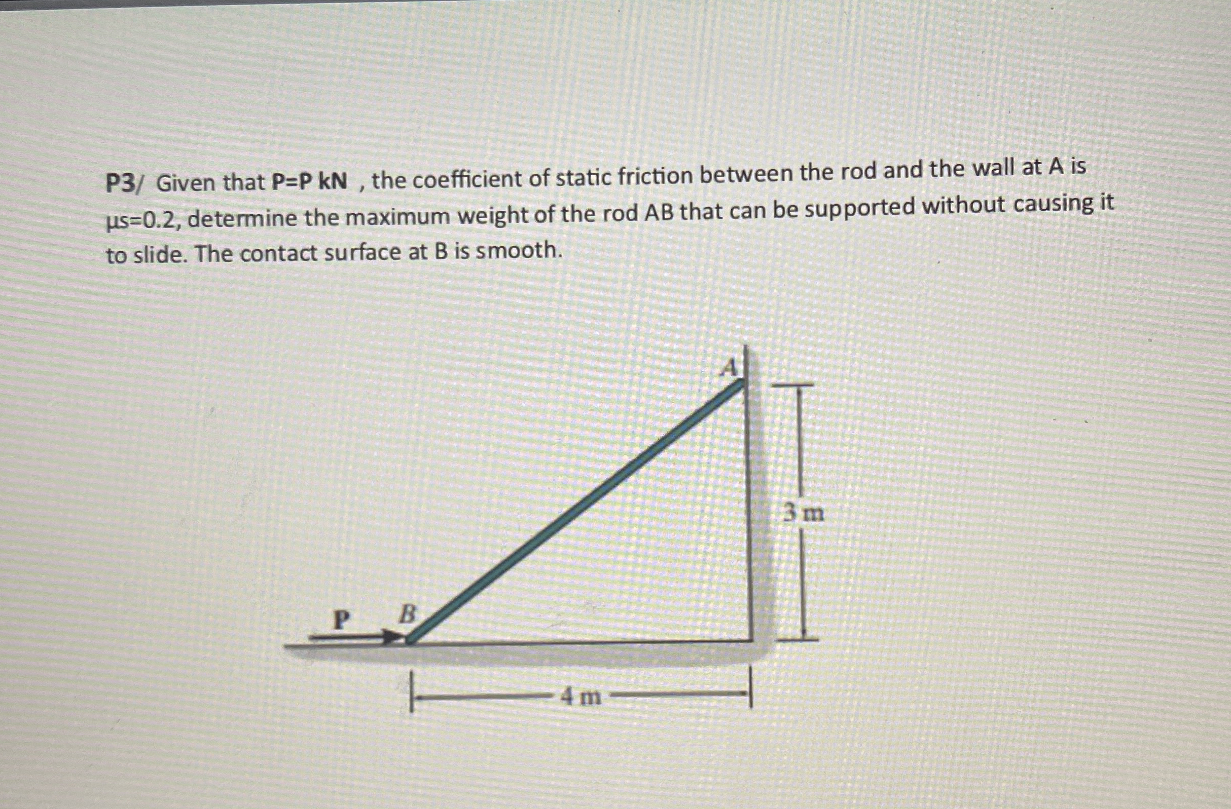 P 3 / Given that P = 2 3 0 kN , the coefficient