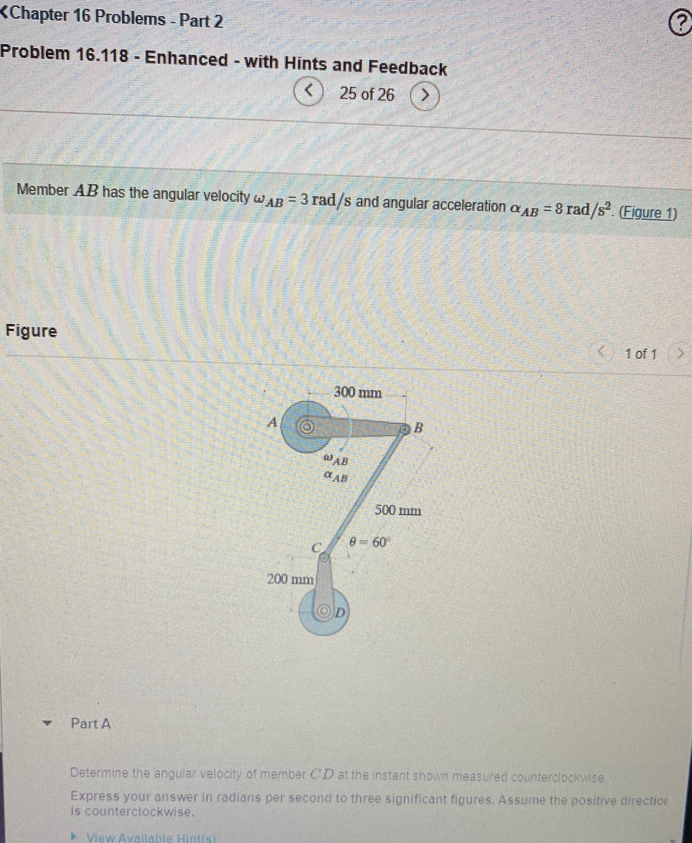 Problem 1 6 . 1 1 8 - Enhanced - with Hints and