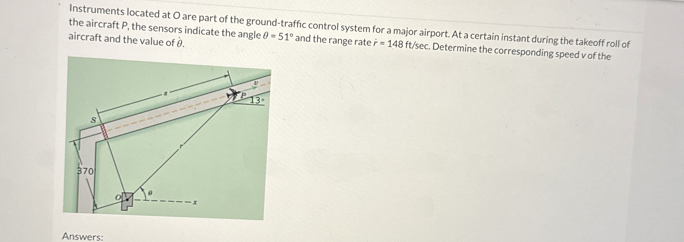 Instruments located at O are part of the ground -