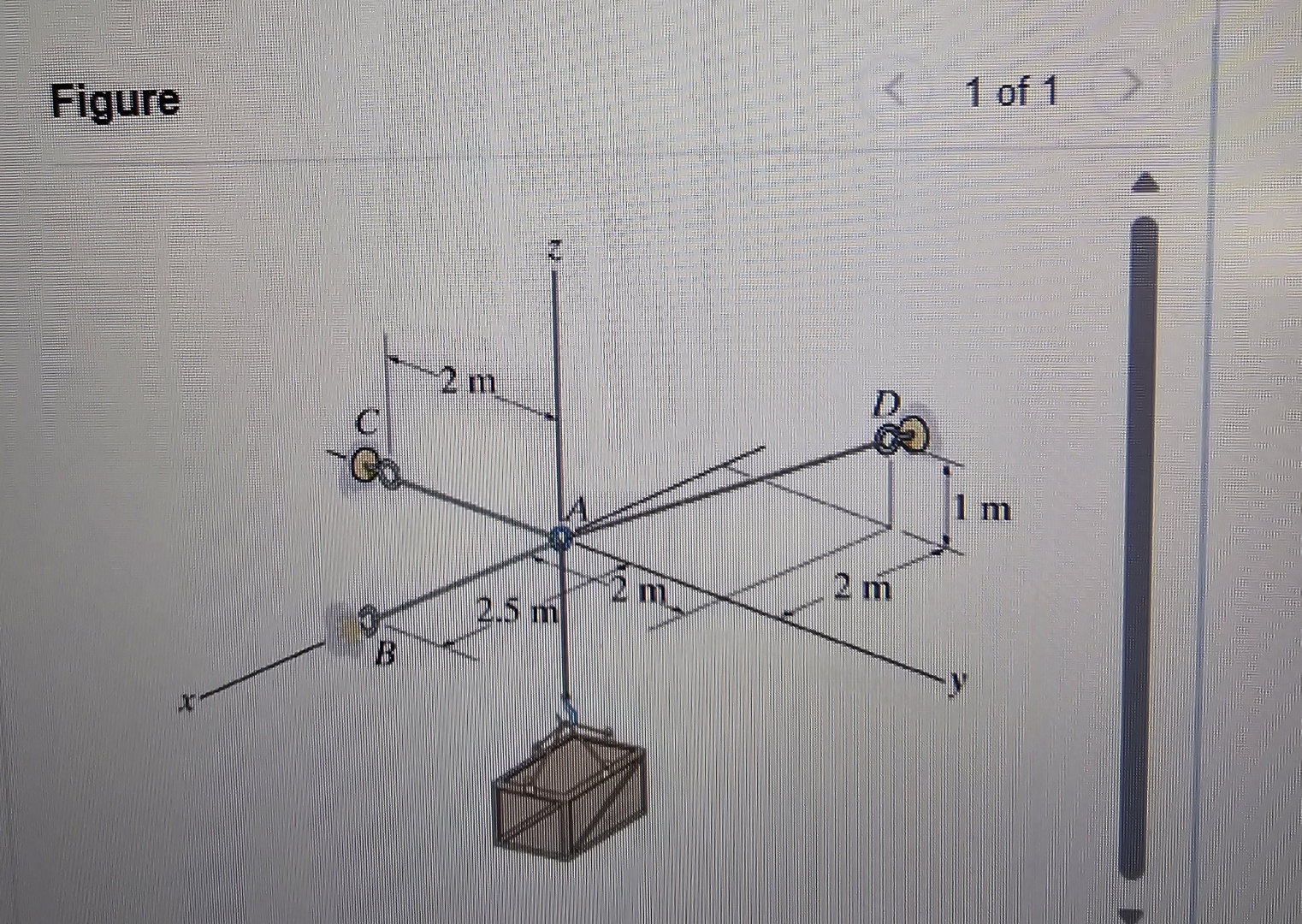 Part A Determine the maximum mass of the crate so
