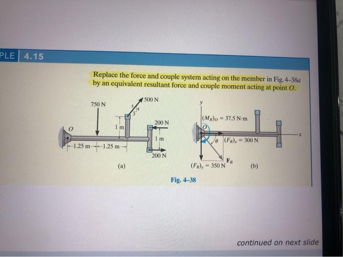 Shouldnt both the x and y components of 5 0 0 N