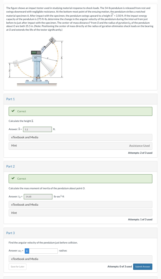 The figure shows an impact tester used in