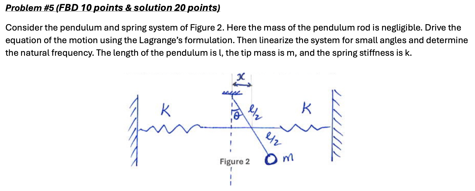 Problem \ # 5 ( FBD 1 0 points \ & solution 2 0