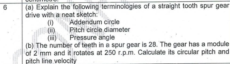 \ table [ [ 6 , ( a ) Explain the following
