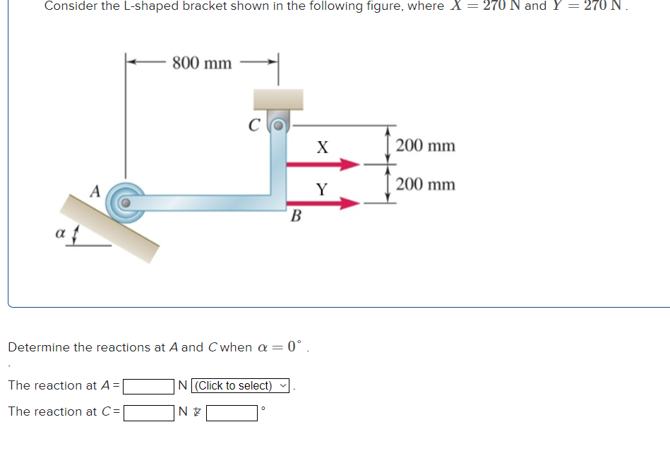 Consider the L - shaped bracket shown in the