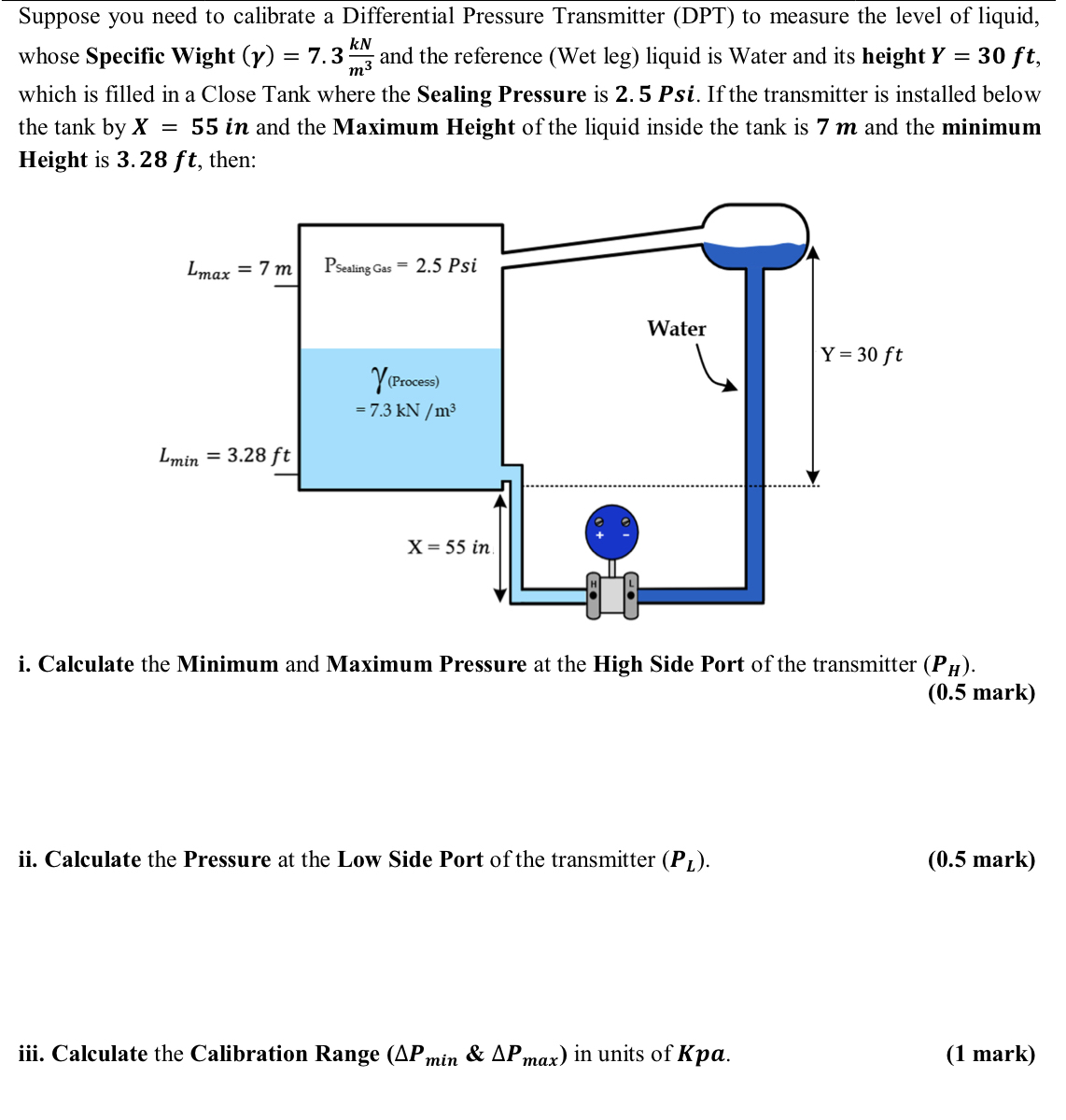 Suppose you need to calibrate a Differential