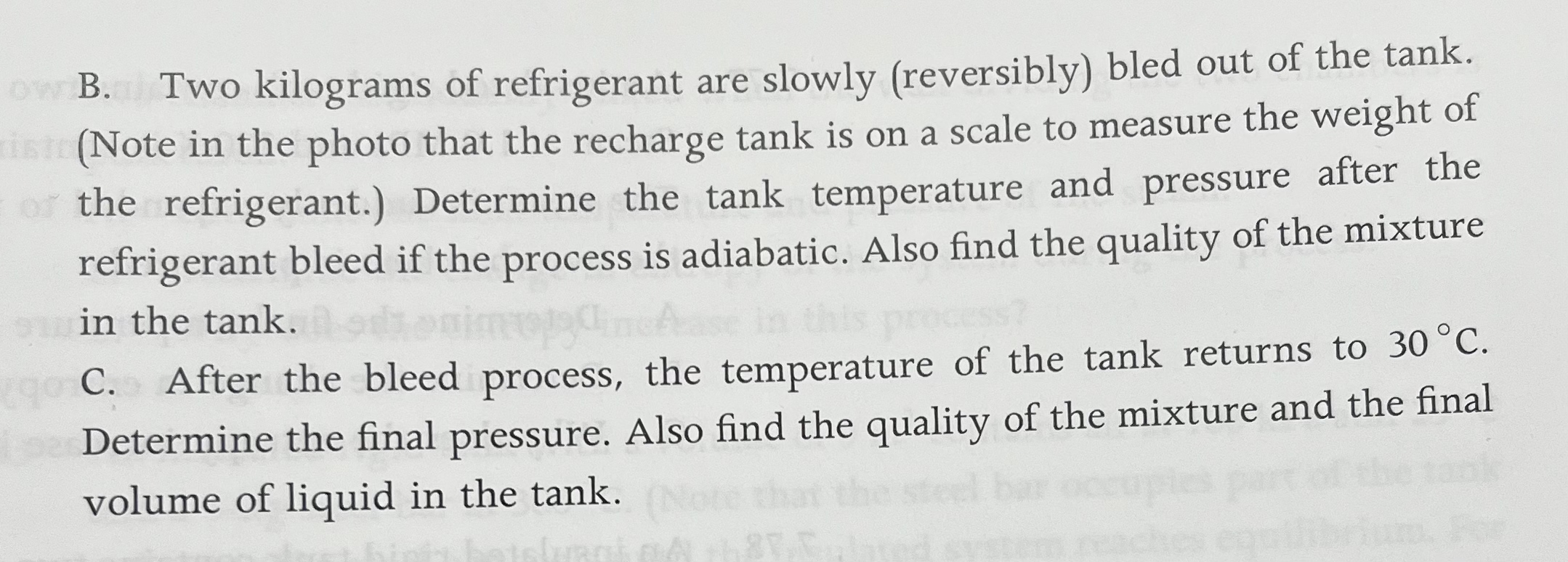 A well - insulated 0 . 0 1 2 - m 3 tank contains