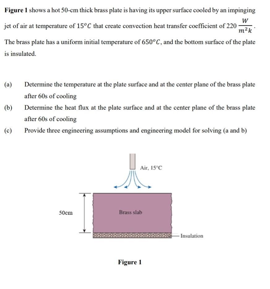 Figure 1 shows a hot \ ( 5 0 - \ mathrm { cm } \