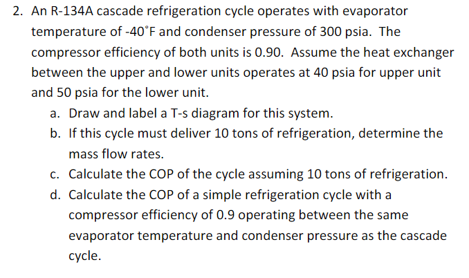 Solve with numerical values from table. An R - 1