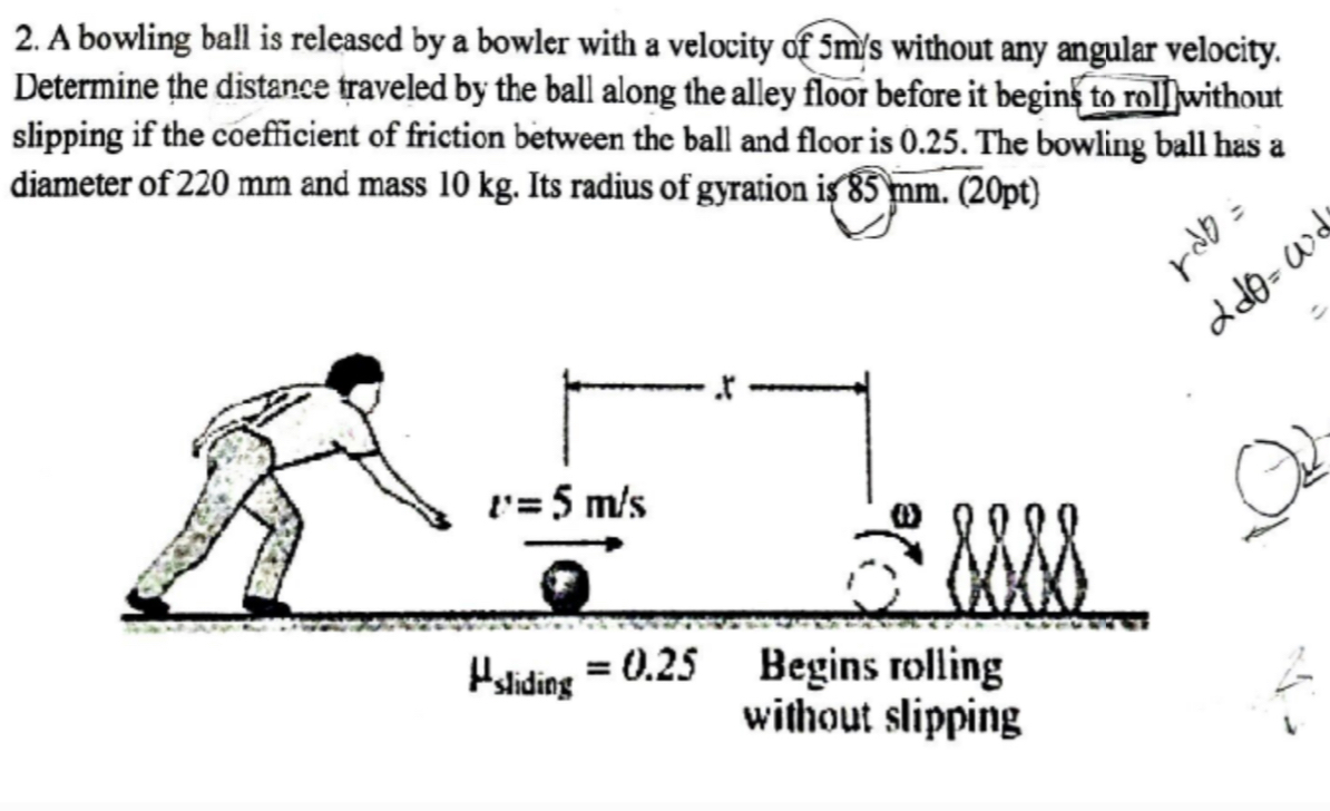 A bowling ball is released by a bowler with a