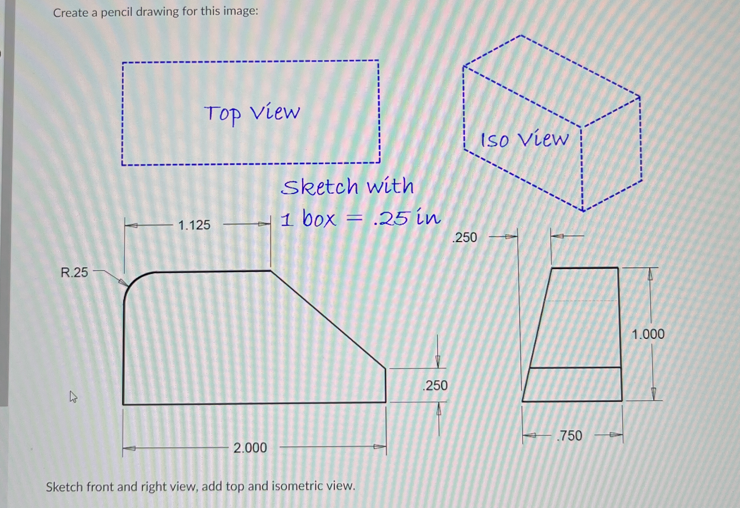 Create a pencil drawing for this image: Sketch