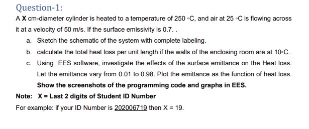 Question - 1 : A 1 0 cm - diameter cylinder is