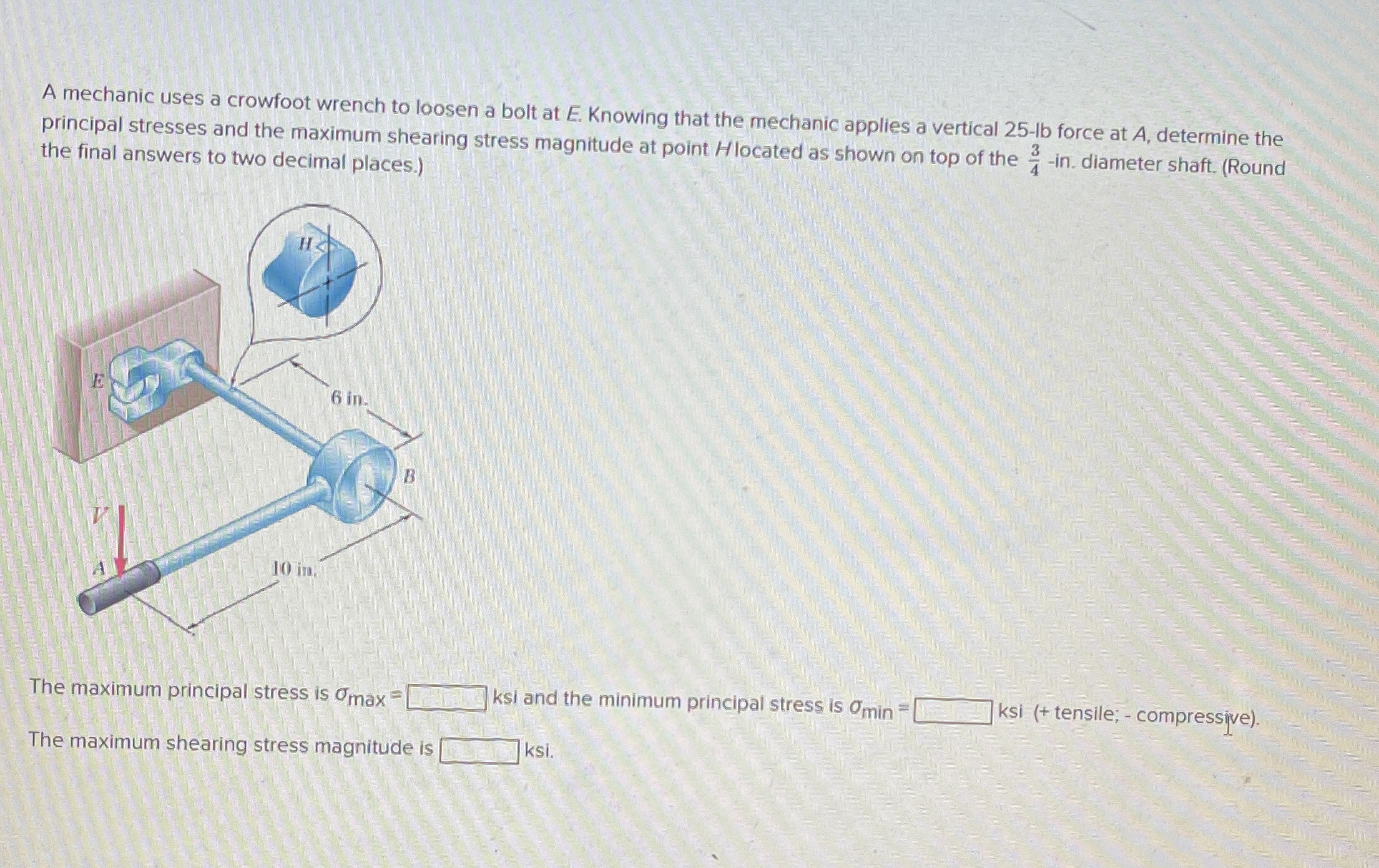 A mechanic uses a crowfoot wrench to loosen a