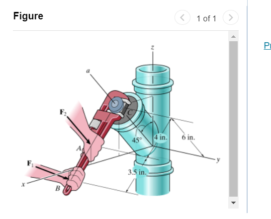 Figure 1 of 1 Part A Determine the moment of
