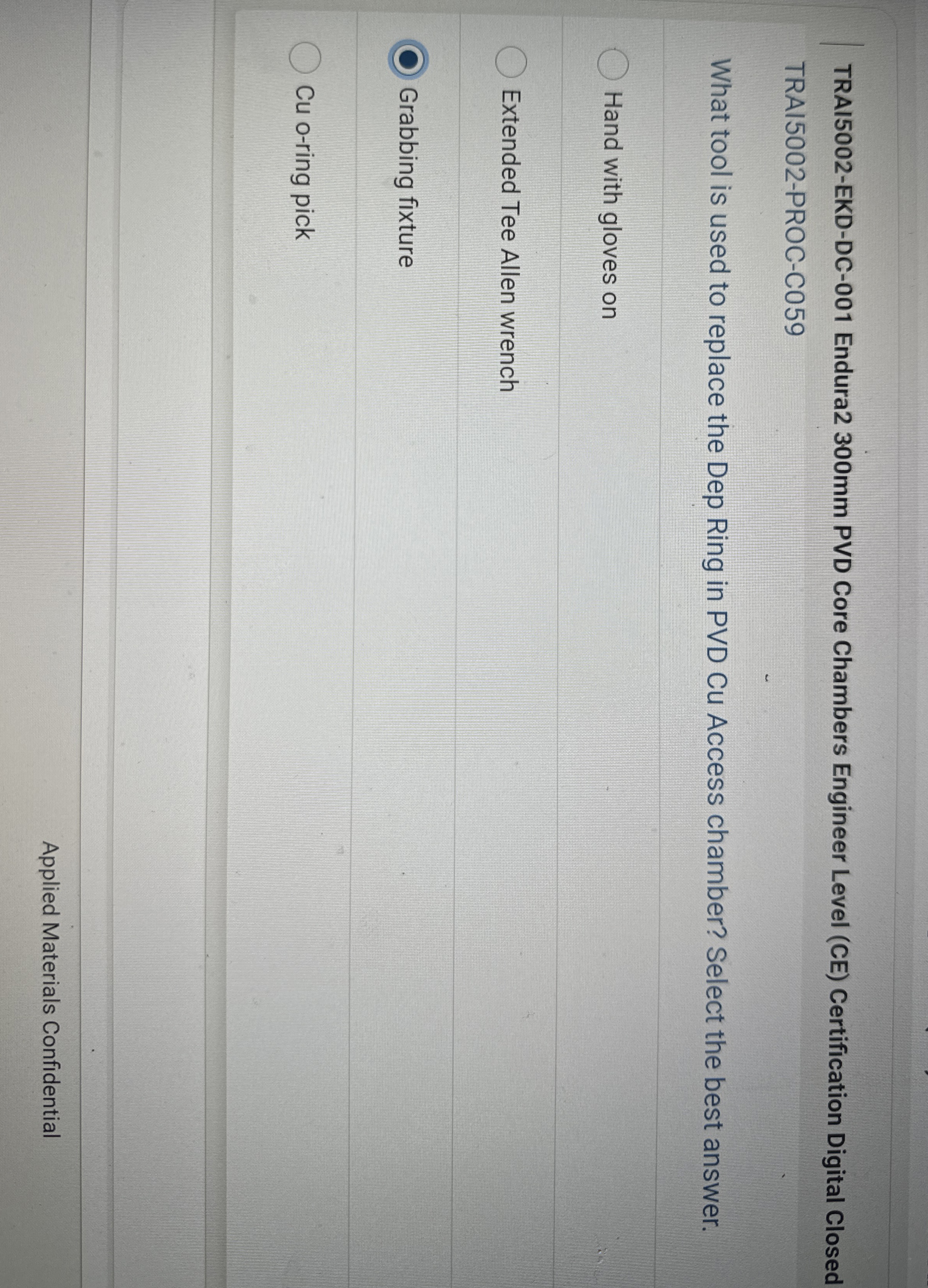 TRAI 5 0 0 2 - EKD - DC - 0 0 1 Endura 2 3 0 0 mm