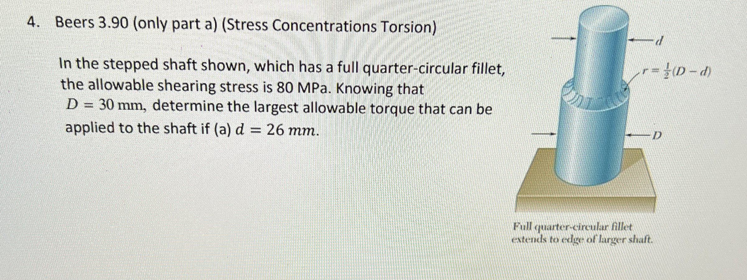 Beers 3 . 9 0 ( only part a ) ( Stress