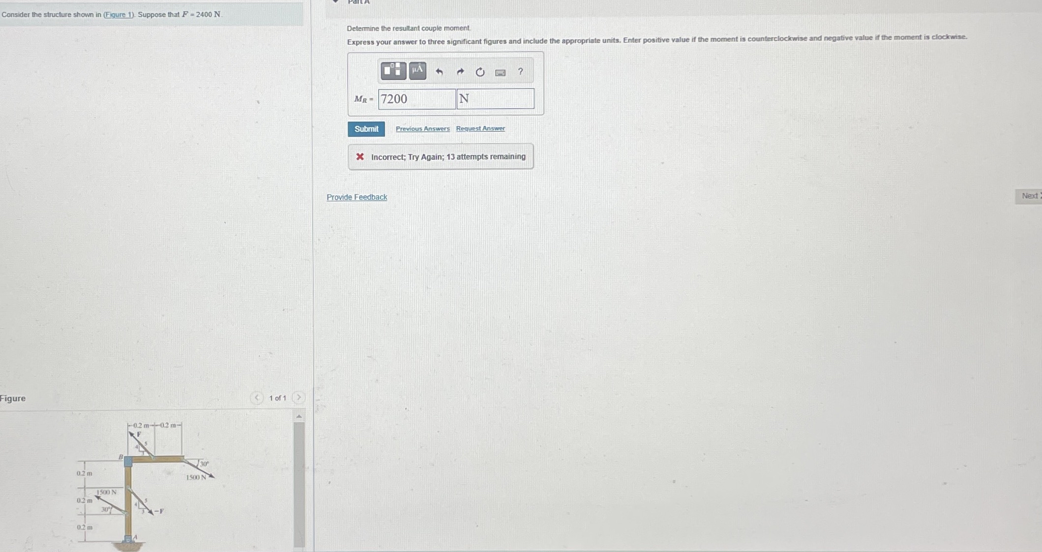 Consider the structure shown in ( Figure 1 )
