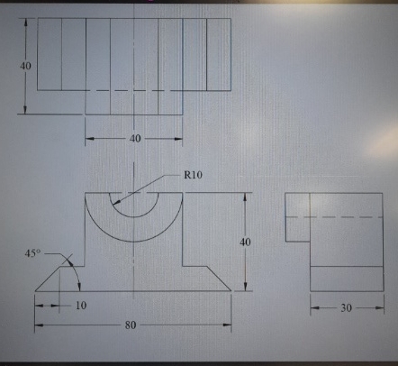 4 5 1 0 R 1 0 How to draw a 3 D object based on