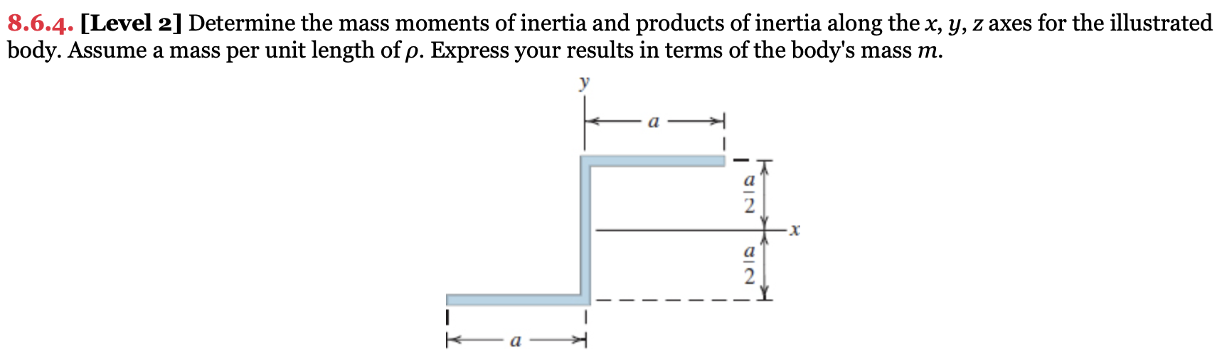 8 . 6 . 4 . [ Level 2 ] Determine the mass