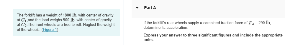 The forklift has a weight of 1 8 0 0 lb , with