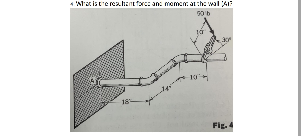 What is the resultant force and moment at the