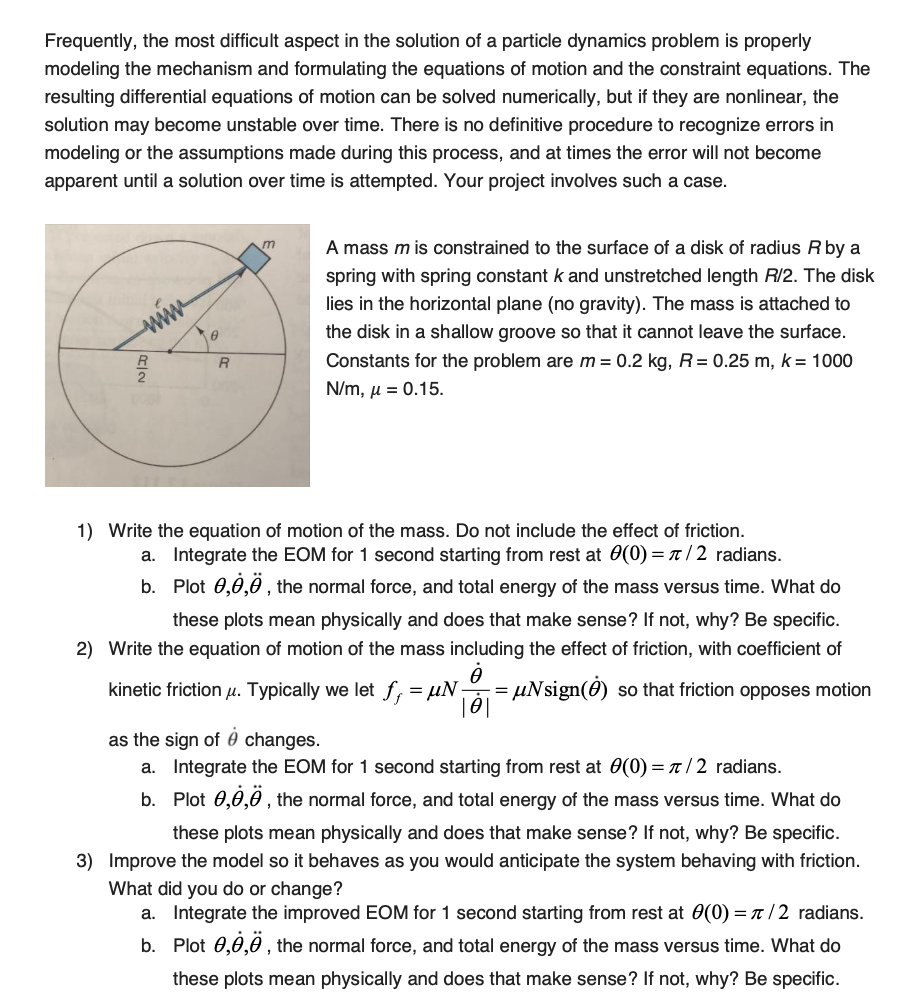 apparent until a solution over time is attempted.