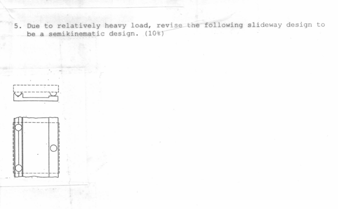 Due torelatively heavy load, revise the following