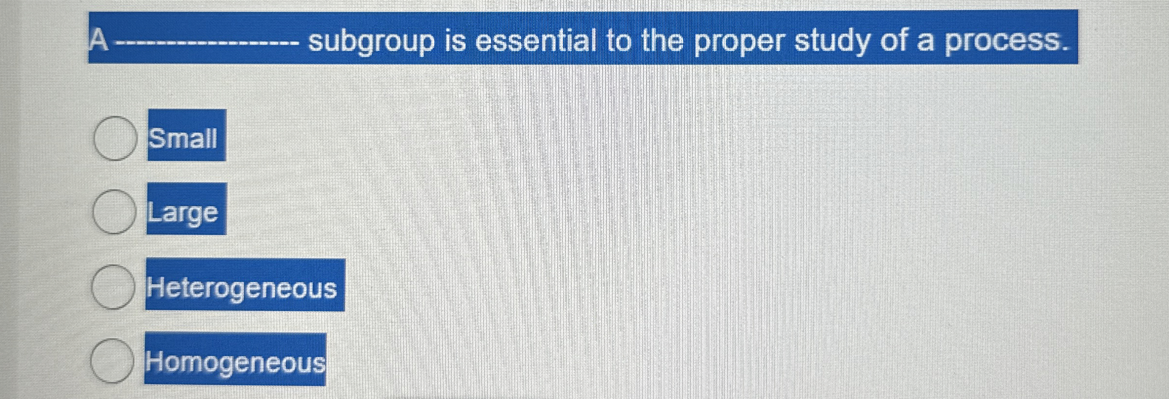 A q , subgroup is essential to the proper study