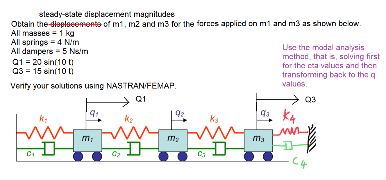 Note that the follow HW is to be solved using two