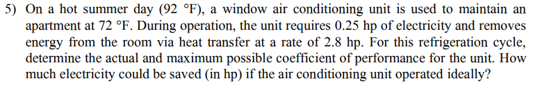 5 ) On a hot summer day \ ( \ left ( 9 2 ^ { \