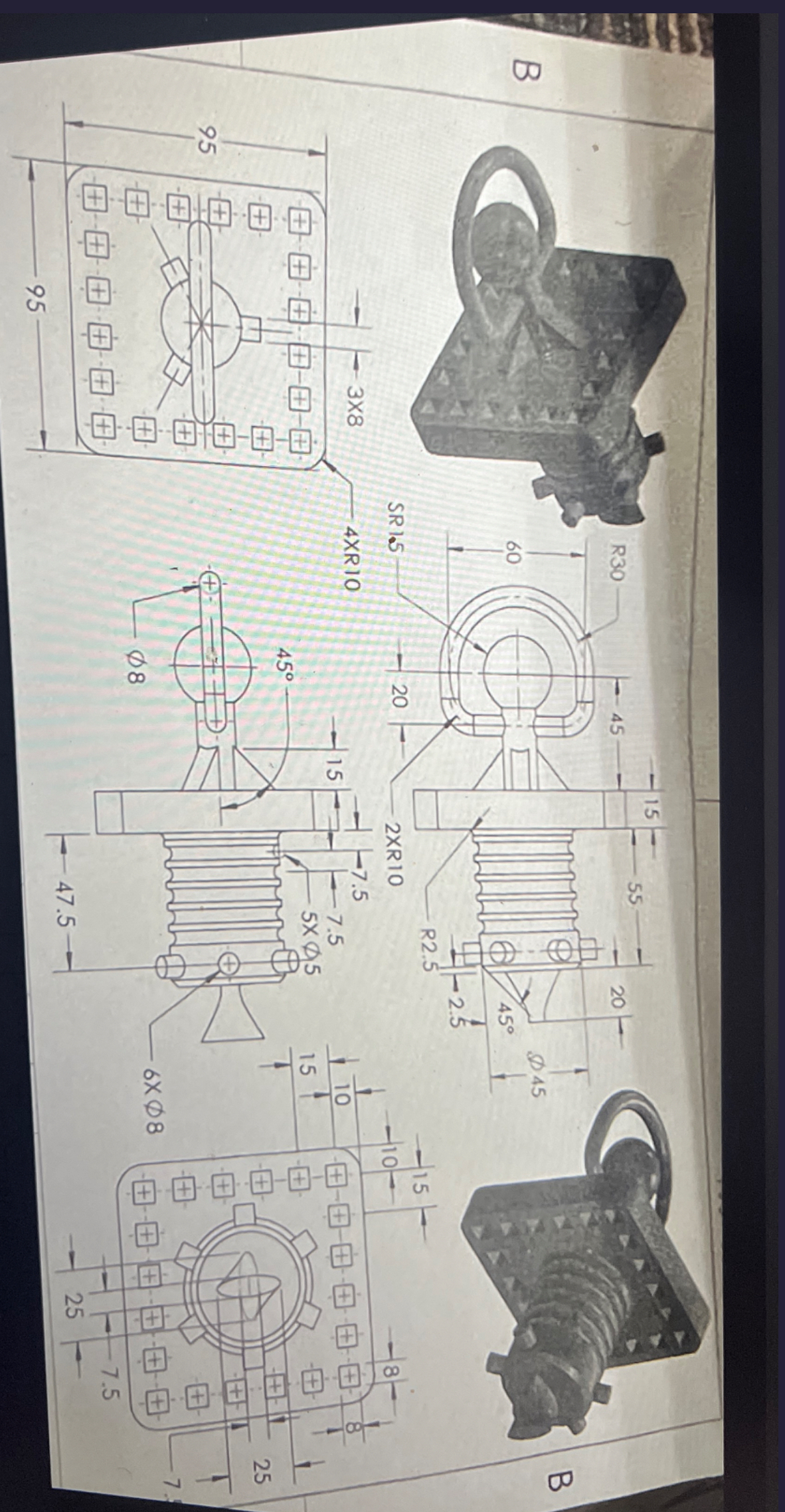Please help me create this on solidworks. Show
