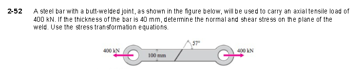 2 - 5 2 A steel bar with a butt - welded joint,