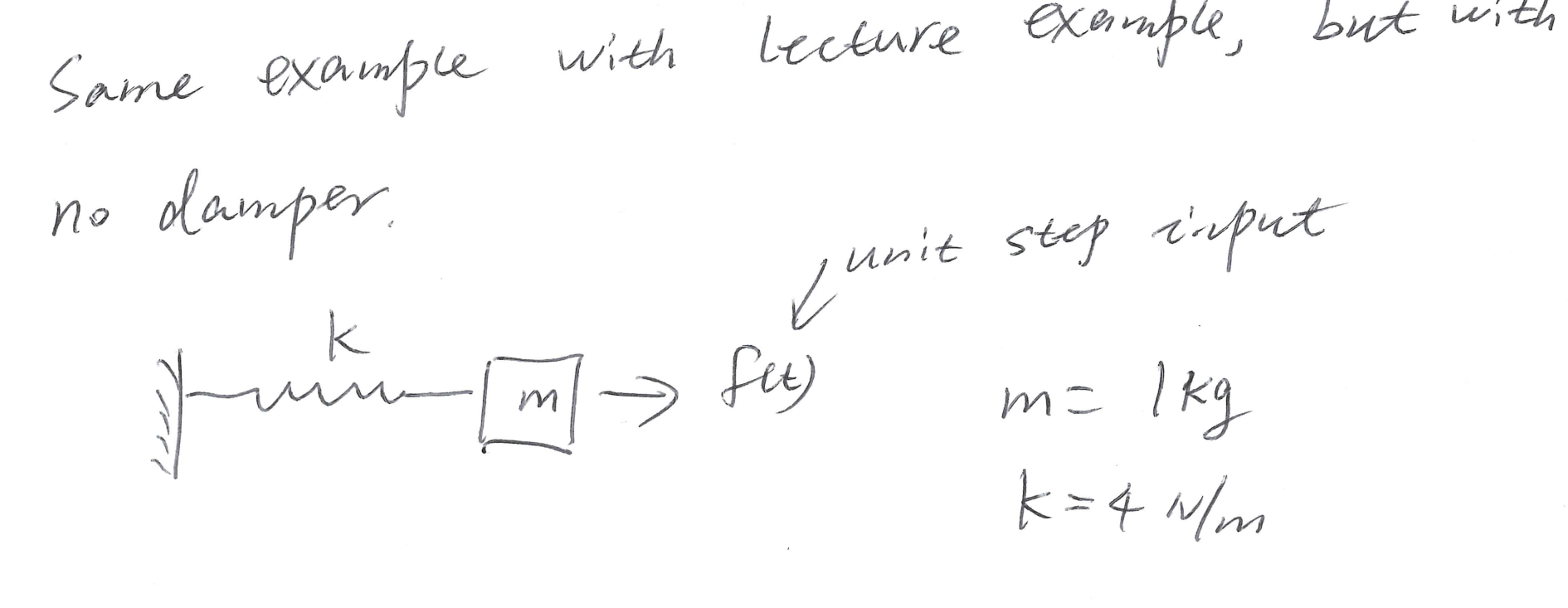 Same example with lecture example, but with no