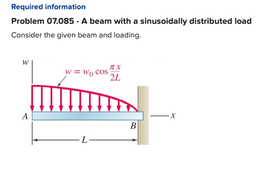 Required information Problem 0 7 . 0 8 5 - A&B A
