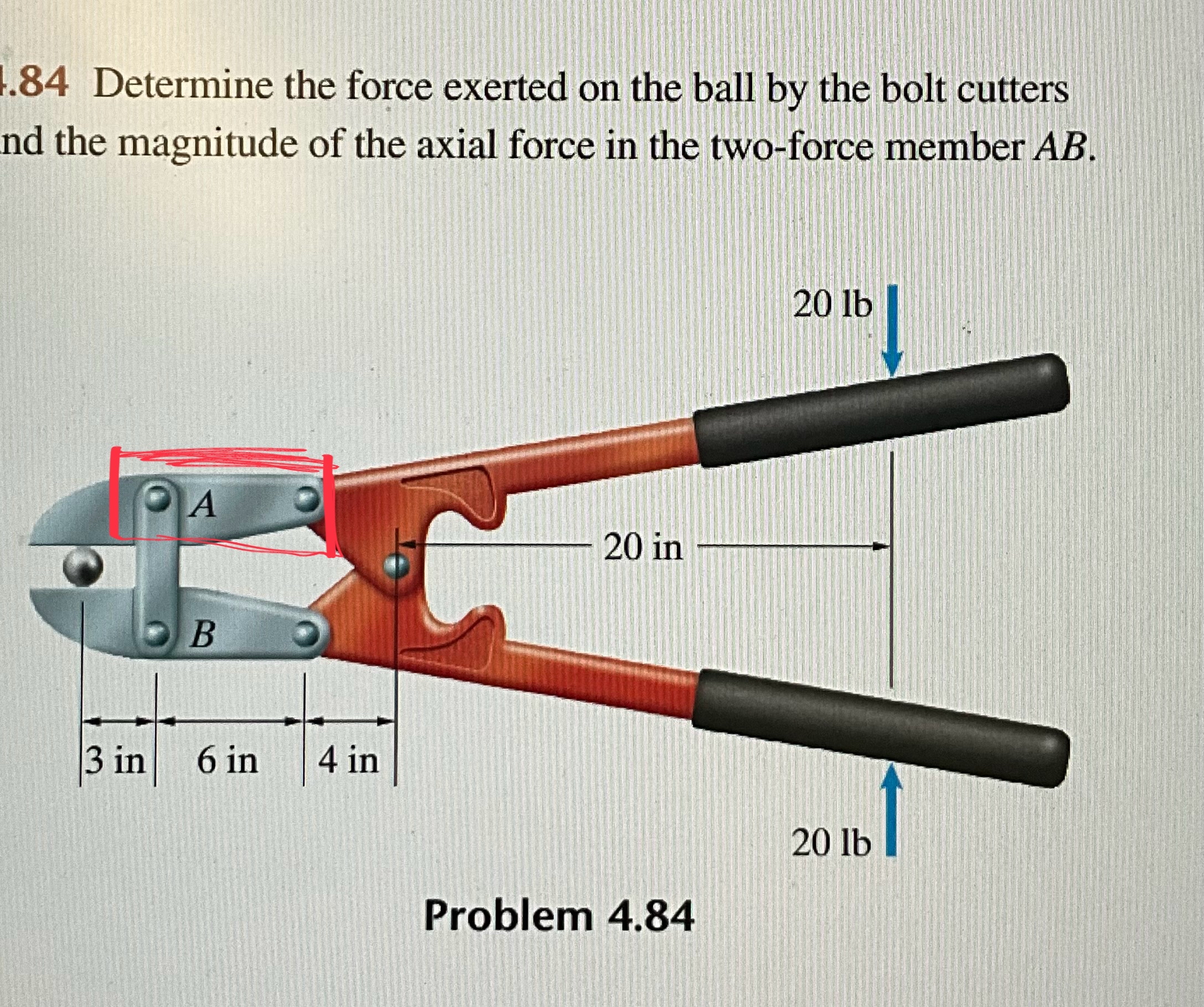 Why is the member boxed in red not a 2 force