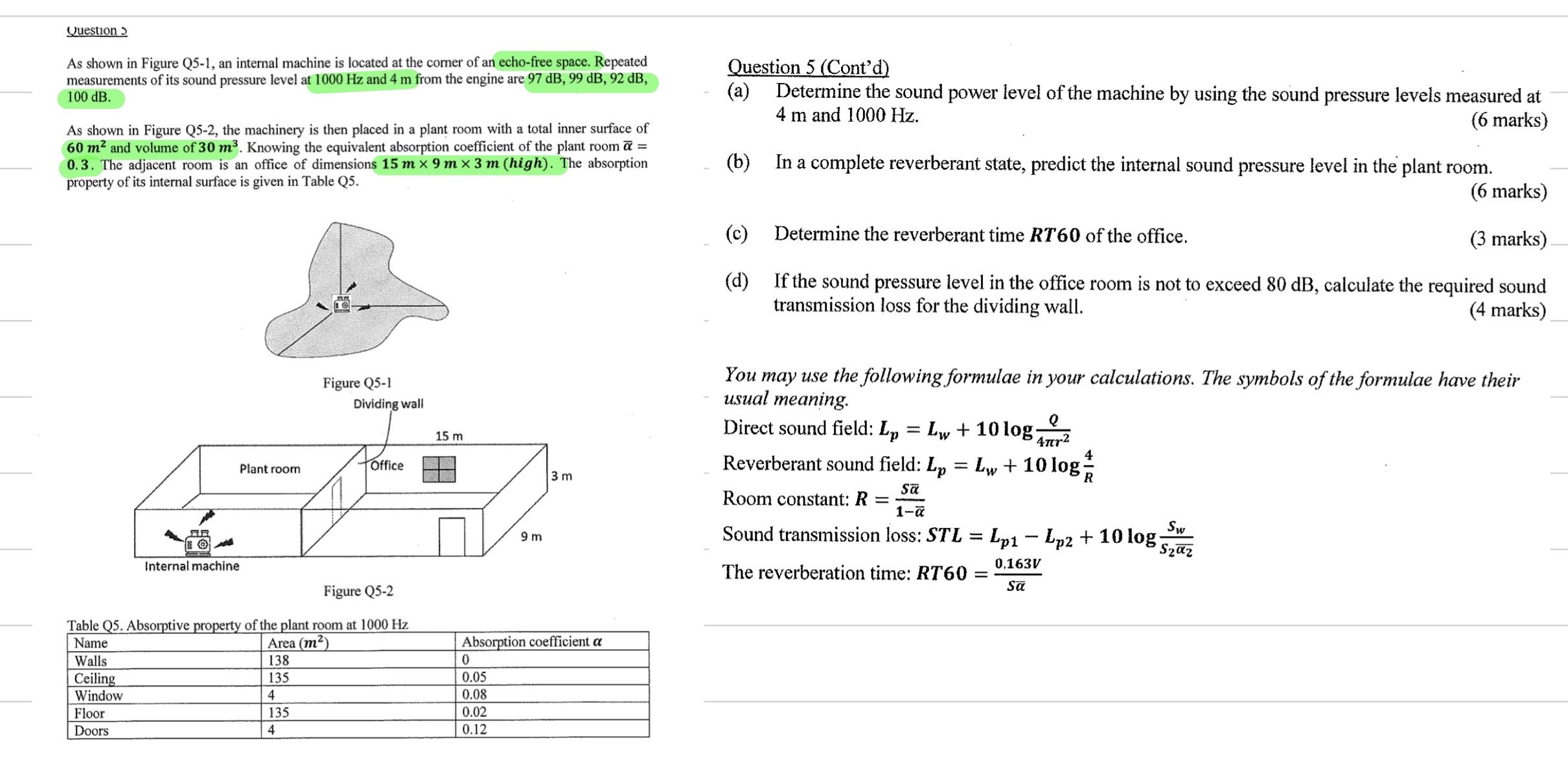 Uuestion 3 As shown in Figure Q 5 - 1 , an