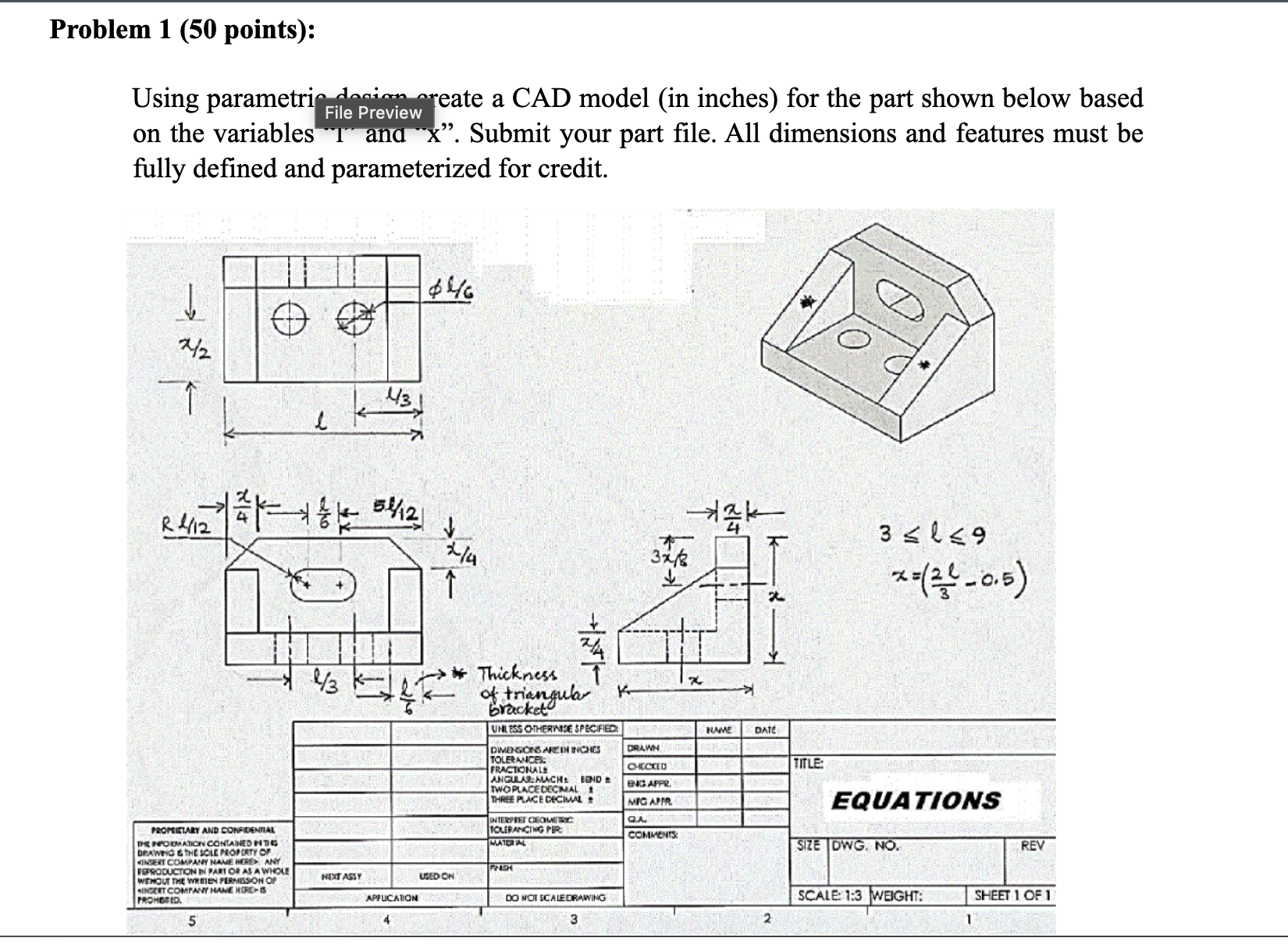 Problem 1 ( 5 0 points ) : Help solve in solid