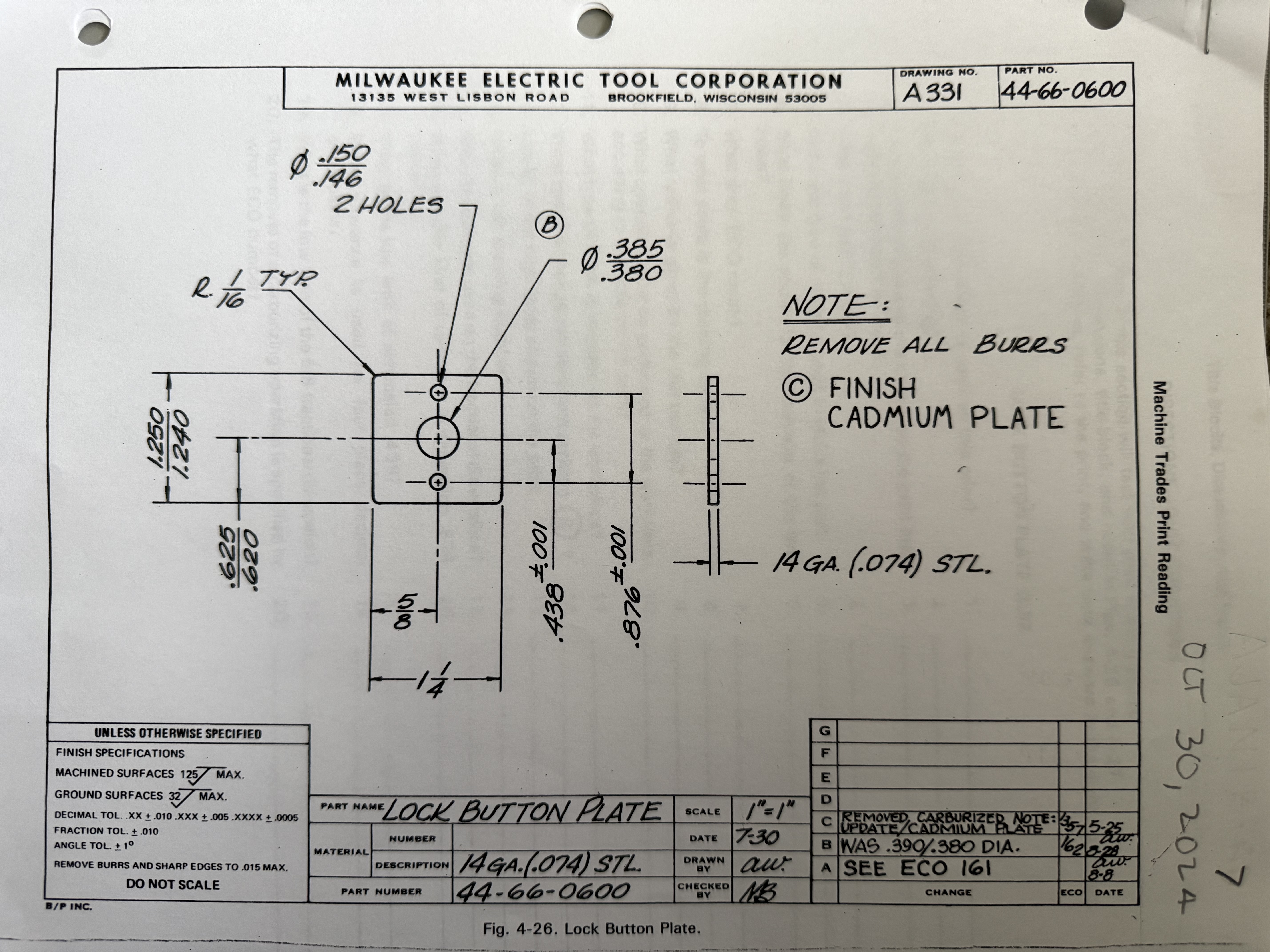 What style of title block is used on this print?