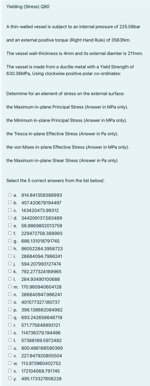 PLEASE GET ANSWERS FROM THE LIST BELOW A thin -